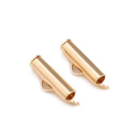 Ancho 9MM 12MM 13MM 15MM 19MM Color Oro 18K Latón Cuentas en Raya Cierres Suministros para Fabricación de Joyería Diy Pulseras Accesorios - details 5