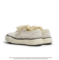 Nuevos zapatos de lona de los hombres y las mujeres zapatos de disolución de la plataforma baja-top casual zapatos de la junta zapatos blancos - details 17