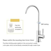 Grifo para beber, fregadero de cocina, grifo con filtro de agua para sistemas de ósmosis inversa y - details 9