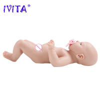 IVITA-Muñeca Reborn de silicona con chupete magnético para niños, juguete realista con ropa, 36cm, 1,76 kg - details 12