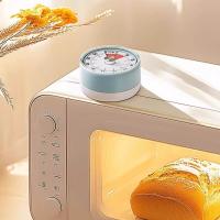 Temporizador Visual multifuncional de 60 minutos, sin necesidad de batería, temporizador mecánico magnético, cuenta atrás Ultra silenciosa, temporizador de cocina para hornear - details 10