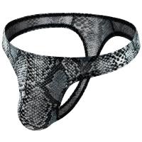 Hombre Tanga Sexy Bragas Ropa Interior Bikini G String T-back Lencería Pene Pouch Cuecas Calzoncillos de Leopardo Slips - details 3