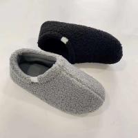 Cross-Border Teddy Veet-zapatos de tacón con todo incluido para hombre y mujer, Zapatillas de casa antideslizantes con suela de EVA, temporada de otoño - details 0