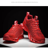 Zapatos para correr para hombre y mujer, zapatos deportivos de malla transpirable, zapatillas deportivas de moda para exteriores, zapatillas antideslizantes resistentes al desgaste de talla grande 36-47 - details 6