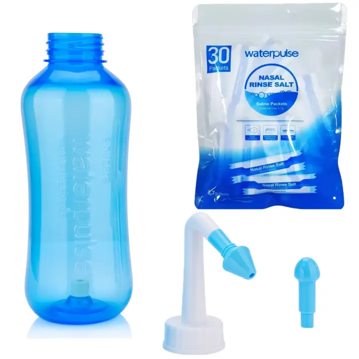 Irrigador Nasal de 300ML para adultos y niños, botella de enjuague, Protector Nasal, evades Sinusitis, rinitis alérgica, Olla Neti - 1