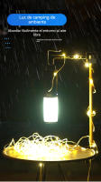 Lampara led recargable camping Portátil atmosphere Regalos de Navidad al aire libre multifunción Faroles carpa - details 6