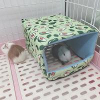 Nido de Muselina Suave para Cobayas Almohadilla Ligera y Transpirable para Mascotas Pequeñas - details 5