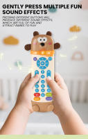 Juguete para rechinar los dientes, simulación de cocodrilo de silicona, Control remoto de TV con efectos de luz y sonido, juguete educativo para niños pequeños, regalo para niños pequeños - details 1