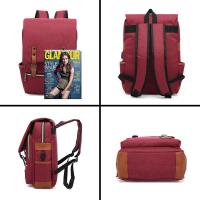 Mochila escolar adolescentes para portátil con puerto de carga USB, elegante mochila de viaje resistente al agua - details 21