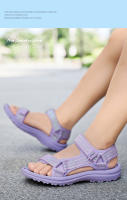 Sandalias de verano para niños, deportivas transpirables para niñas, zapatos de playa informales, cómodas suelas suaves, Sandalias antideslizantes a la moda para niños - details 14