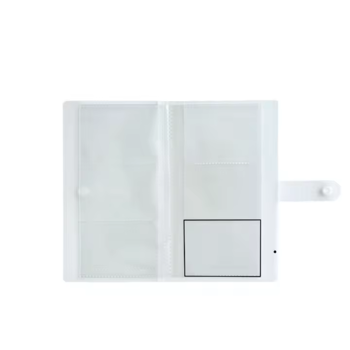 Álbum de fotos transparente de alta calidad de 3 pulgadas, de PP, con múltiples bolsillos intersticiales esmerilados, para colección de tarjetas DIY, regalos. - 1