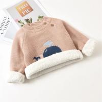 Abrigo de Pulóver de Lana con Dibujos Animados para Niños Cálido Abrigo Exterior para Otoño Invierno Moda Infantil - details 9