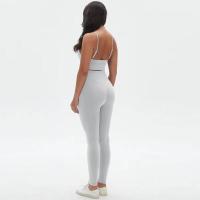 Conjunto de yoga de cintura alta para mujer, sujetador deportivo transpirable, mallas, equipo de fitness para levantamiento de pecho - details 24