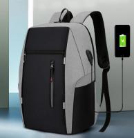 Mochila escolar de gran capacidad para hombre y mujer, bolsa de ordenador de negocios, carga USB, bolsa de ordenador - details 0