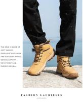Botas de Invierno Impermeables para Hombres Calzado de Nieve Súper Cálido de Zapatillas - details 15