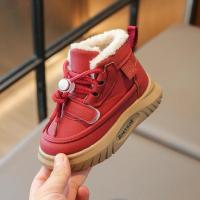 Zapatos informales antideslizantes para niños y niñas, botas cálidas de felpa versátiles, de fondo suave, estilo coreano, a la moda, novedad de invierno, 2024 - details 6
