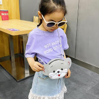 Bolso cruzado de PU para niñas, bolsa de hombro con estilo de Animal de dibujos animados adorables para compras, 1 unidad - details 5
