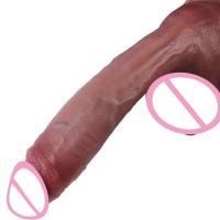 Empaque privado SEX Big Dick Dildo Realista 10.4 Pulgadas Doble Penetración Anal Autoestimulación Para Mujeres - details 0