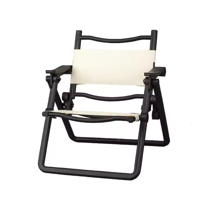 Silla plegable de ocio, modelo de simulación de casa de muñecas en miniatura, silla de ocio, tumbona de plástico, muebles para casa de muñecas, silla modelo - 1
