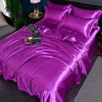 Sábana de Terciopelo de Lujo Emulación Cubierta de Edredón de Gran Tamaño Manta de Color Sólido de Alta Calidad para Cama Doble Queen y King - details 18