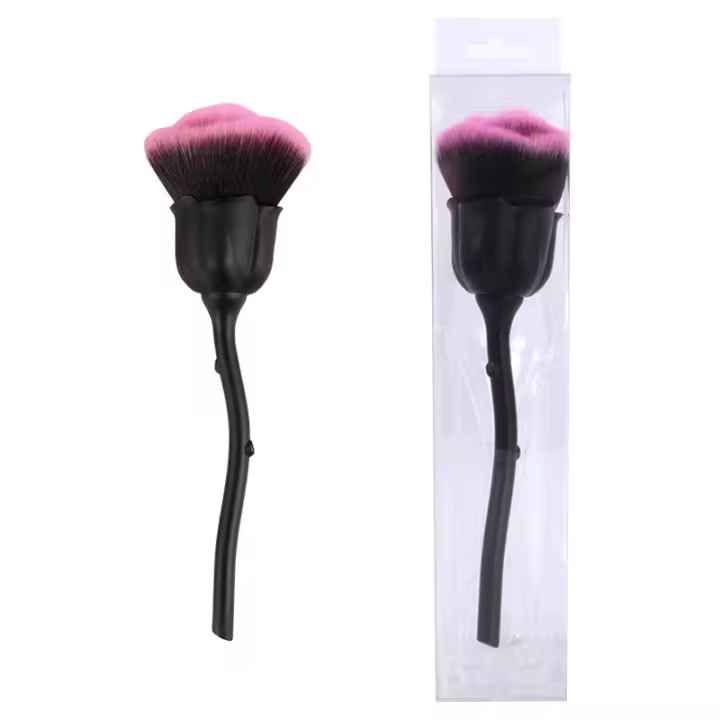 Pinceles de maquillaje rosas Pinceles grandes sueltos para belleza Nuevos pinceles de polvo para uñas Pinceles de blush - 1