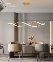 Luz Colgante Moderna LEFAN de 90CM Lámpara de techo Flush Montaje de Aluminio para Cocina Island Estudio - details 0