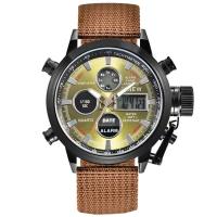 Reloj de Diseñador de Doble Tiempo Leten Reloj de Cronómetro Multifuncional con Banda de Nylon de Moda Reloj de Alarma para Hombres de Marca Grande - details 18