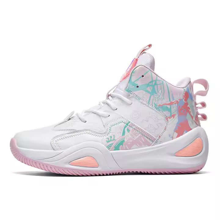 Zapatos de baloncesto para hombre y mujer, zapatillas de deporte Unisex transpirables antideslizantes a la moda para actividades al aire libre - 1