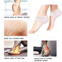 EiD-calcetines de silicona para el cuidado de los pies, Gel hidratante para el talón, finos, con agujero agrietado, protectores para el cuidado de la piel del pie, cojín para el cuidado de los pies, 2 piezas - details 22