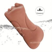 Empaque privado Sexy 3 en 1 Copa Realista Masculina Masturbador de Vagina Ajustada para Hombres Herramienta Texturizada de Ano Boca Artificial Juguete de Vagina para Masturbación. - details 5