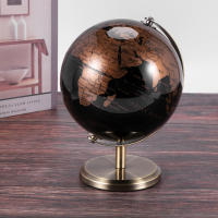 Mapa de constelación de globo del mundo para el hogar, adornos de escritorio de mesa, regalo, accesorios de decoración del hogar de oficina (dorado) - details 5