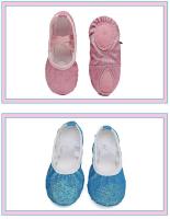 2024 Zapatos de ballet Zapatillas de baile de rendimiento de lona elástica Niñas / Adultos Suela dividida - details 2