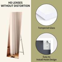 Espejo Pared con Soporte 140x41cm Ideal para Dormitorios, Salones, Vestidores - details 11