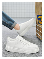 Extra grande 50 hombres otoño 2024 cuatro estaciones transpirable deportes ocio tablero jóvenes y estudiantes zapatos blancos - details 16