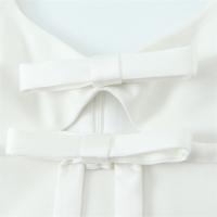 PB&ZA2025camisola de cuello bajo versátil con temperamento dulce decorado con lazo última novedad ropa de verano para mujer - details 6