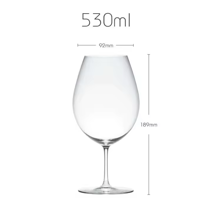 Copa de vino corta serie CAVA japonesa hecha a mano, copa perfecta de artesanía maestra extremadamente fina, estilo KIMURA - 1
