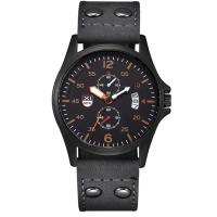 Reloj de Pulsera de Cuarzo Automático de Marca XINEW Correa de Cuero de Moda Casual para Hombres - details 17