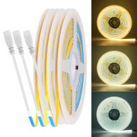GAHADA Tira LED Ultra Delgada de COB 12V 24V 384Led/m Luces LED Flexibles para Decoración de Dormitorio Iluminación y Decoración - details 0