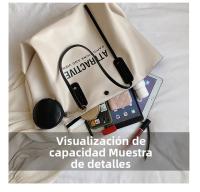 Bolsos de gran capacidad para mujer, bolso versátil de moda para ir al trabajo, bolso de hombro ligero, bolso de mano, 2025 - details 6