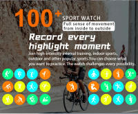 Reloj inteligente para hombres, Monitor de actividad física, pantalla HD de 1,39 pulgadas con 105 modos deportivos - details 5
