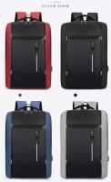 Mochila De Negocios impermeable para hombre, morral escolar con USB de 15,6 pulgadas, para ordenador portátil, de gran capacidad - details 2