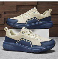 2025 primavera nuevos zapatos de los hombres zapatos deportivos antideslizantes absorción de golpes botón giratorio al aire libre senderismo zapatos de senderismo zapatos de jogging de los hombres - details 12
