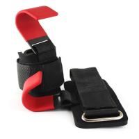 Gancho de levantamiento de pesas para hombre y mujer, correa de muñeca para levantamiento de pesas, soporte de agarre de mano, guantes de Fitness para gimnasio, 1 par - details 9