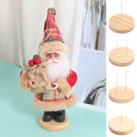 Herramienta de bricolaje, Base de muñeca de ganchillo de madera, soporte de exhibición, estante de exhibición, soporte de exhibición redondo, Base de exhibición de muñeca - details 0
