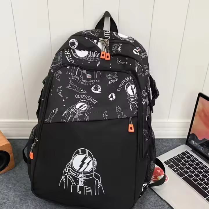 Mochila de campus personalizada, mochila de montañismo de entrenamiento impermeable, mochila clásica neutral - 1