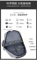 Mochila de viaje de gran capacidad para hombres, Libro informal para hombres - details 6