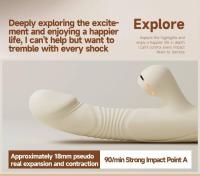 JIUUY-vibrador femenino con calefacción totalmente automática, masturbador conjugal, carga retráctil, juguete sexual para adultos - details 4
