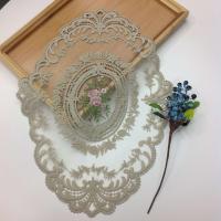 Nueva estera navideña INS bordada ovalada, mantel de tela personal, posavasos para café, té, decoración de mesa de comedor - details 14