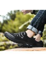 Zapatos de senderismo para hombre, botas de montaña al aire libre, zapatillas de suela gruesa, zapatos de Trekking con cordones a la moda - details 7