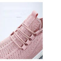 Zapatillas de running ligeras de malla con suela blanda para mujer, zapatillas deportivas informales huecas y transpirables - details 2